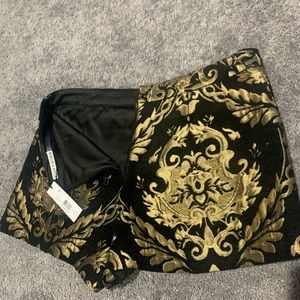 Alice and Olivia Marisa Brocade Shorts